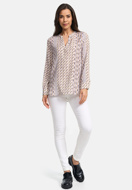 Immagine di BLUSA IN SETA CATNOIR CON STAMPA - 120/GEO MIC LILLA