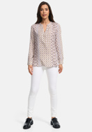 Picture of CATNOIR SILK BLOUSE WITH PRINT - 120/GEO MIC LILAC