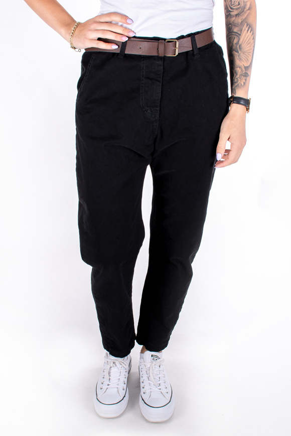 Immagine di PANTALONI 97%CO 3%EA - NERO