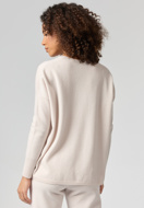 Immagine di MAGLIONE IN LANA CATNOIR CON SCOLLO A V - 12/CREMA