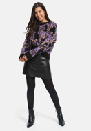 Picture of CATNOIR KNIT SWEATER FLORALS - 160/DARK SOFT FLORALS