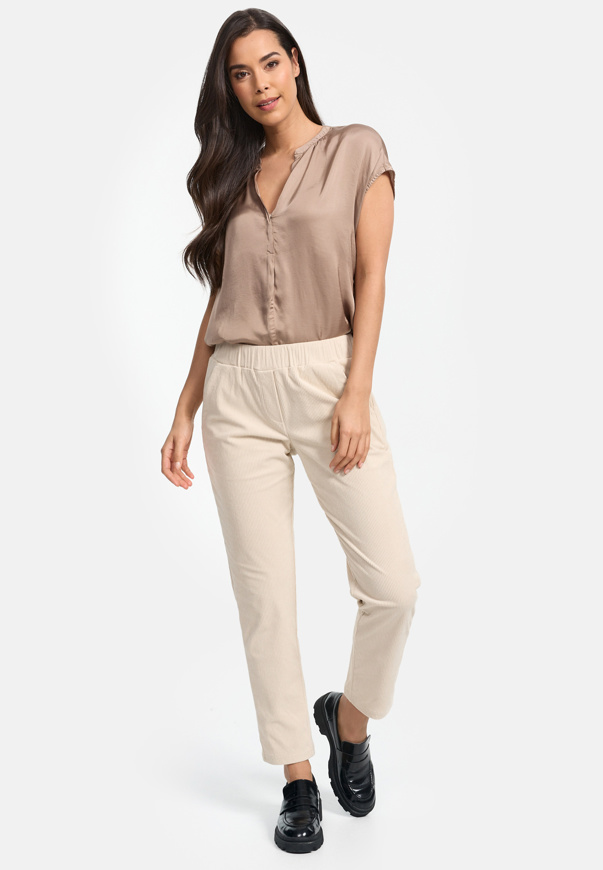 Picture of CAT NOIR CORDUROY PANTS - 12/CREAM