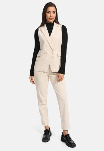 Immagine di GILET IN CORDA CATNOIR - 12/CREMA