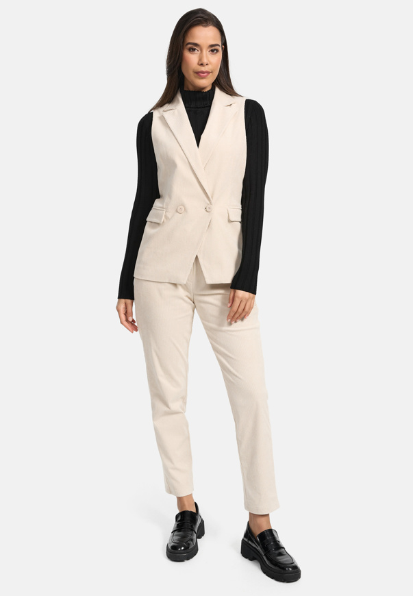Picture of CATNOIR CORD VEST - 12/CREAM