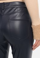 Immagine di CATNOIR PANTALONI 5 TASCHE IN PELLE VEGANA - 90/NERO