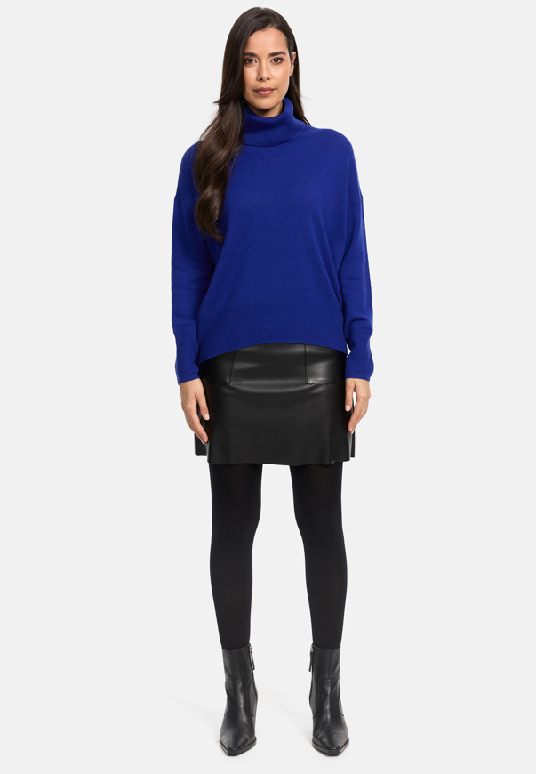 Picture of CATNOIR WOOL TURTLENECK SWEATER - 64/ULTRA BLUE