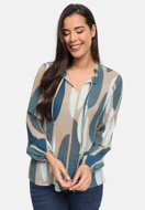 Bild von CATNOIR BLUSE AUS PLISEE - 210/DOTTED SHAPES MINT