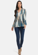 Bild von CATNOIR BLUSE AUS PLISEE - 210/DOTTED SHAPES MINT