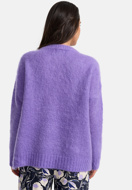 Immagine di MAGLIONE IN MOHAIR LAVORATO A MAGLIA CATNOIR - 58/LILLA