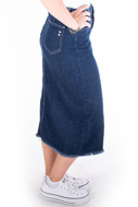 Picture of GONNA 98%CO 2%EA - BLU DENIM