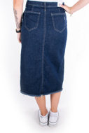 Picture of GONNA 98%CO 2%EA - BLU DENIM