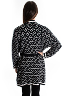 Bild von VICOLO CARDIGAN LUNGO - NERO