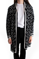Bild von VICOLO CARDIGAN LUNGO - NERO