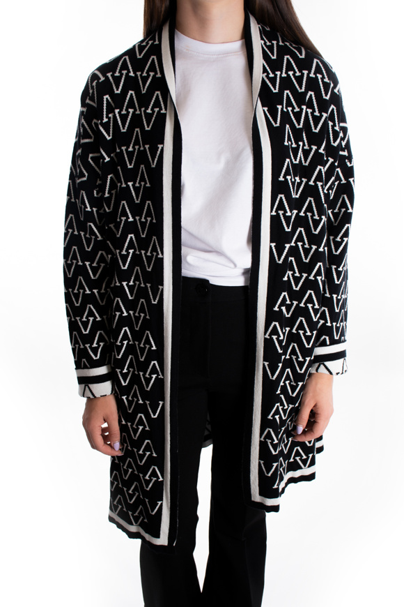 Bild von VICOLO CARDIGAN LUNGO - NERO