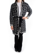 Bild von VICOLO CARDIGAN LUNGO - NERO