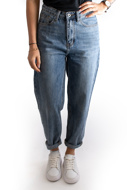 Picture of PLEASE - JEANS P76 192 - BLU DENIM