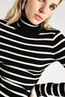 Bild von PLEASE Pullover - Nero/Bianco