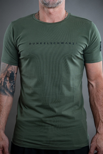 Picture of DUNKELSCHWARZ T-SHIRT - OLIV