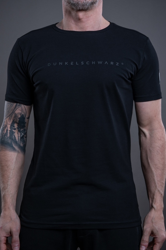 Picture of DUNKELSCHWARZ T-SHIRT - BLACK/BLACK