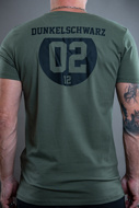 Bild von DUNKELSCHWARZ T-SHIRT - OLIVE