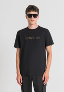 Picture of ANTONY MORATO T-SHIRT REGULAR - KS0 240 - BLACK