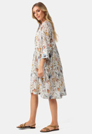 Picture of CATNOIRE DRESS IN COTTON VOILE PRINT - BOTANICAL FLORALS