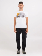 Picture of REPLAY T-SHIRT - M68 660 - WHITE