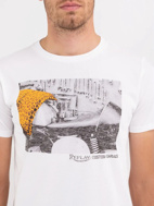 Picture of REPLAY T-SHIRT - M68 660 - WHITE