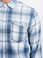 Picture of REPLAY CAMICIA -  BLUE/WHITE