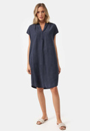 Bild von CATNOIR KLEID AUS TENCEL MIT SPLITNECK - NAVY