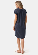 Bild von CATNOIR KLEID AUS TENCEL MIT SPLITNECK - NAVY