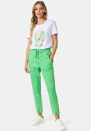 Immagine di T-SHIRT CATNOIR IN MODAL CON STAMPA - VERDE TRES BIEN