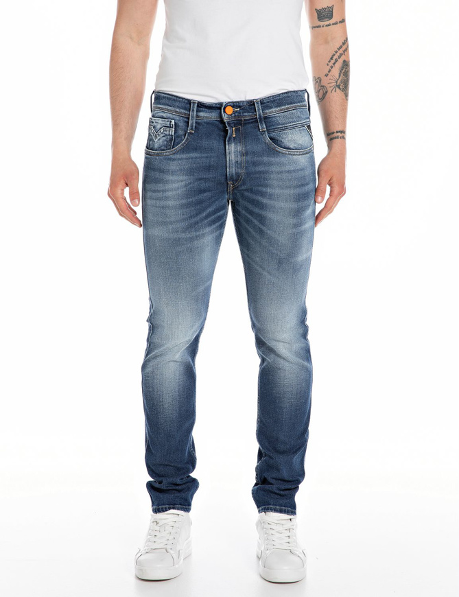 Picture of REPLAY JEANS ANBASS - M91 618 - BLUE DENIM