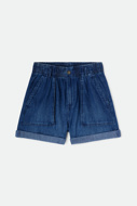 Picture of GAS FRANCESCA SHORTS - BLUE 