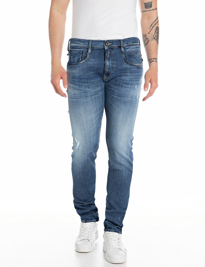 Immagine di REPLAY JEANS ANBASS M91 654 - BLUE DENIM