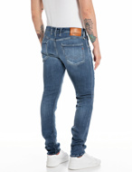 Picture of REPLAY JEANS ANBASS M91 654 - BLUE DENIM