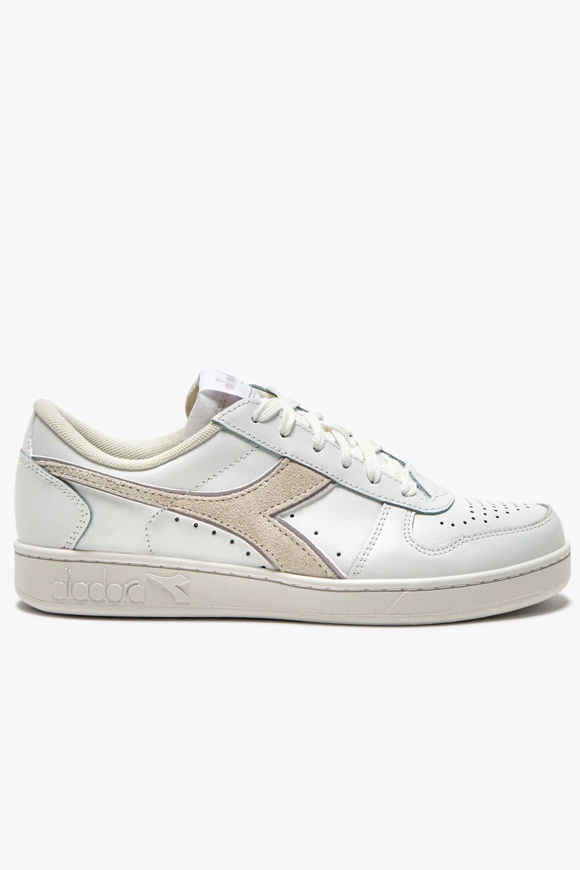 Picture of DIADORA SNEAKER BASKET LOW - 501 015 - WHITE LILAC MARMO