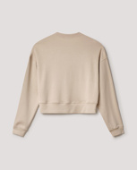 Picture of HINNOMINATE NECK SWEATSHIRT - BEIGE SAND