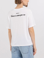 Picture of REPLAY T-SHIRT - W30 994 - WHITE 