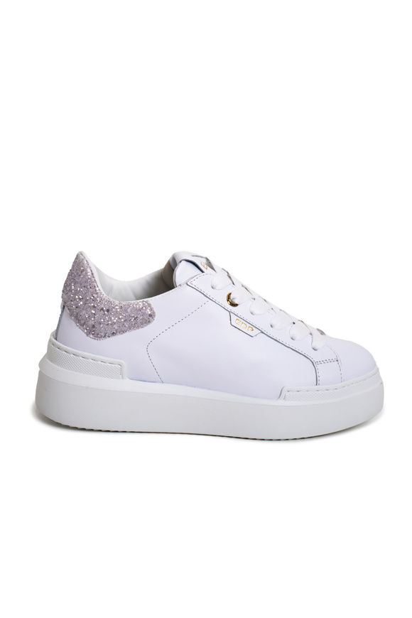 Immagine di ED PARRISH SARAH SNEAKER - BIANCO/GLITTER BIANCO