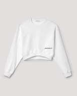 Picture of HINNOMINATE PULLOVER CROPPED WITHOUT HOOD - HMA 120 - WHITE