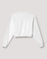 Immagine di HINNOMINATE PULLOVER CROPPED SENZA CAPPUCCIO - HMA 120 - WHITE