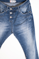 Picture of PLEASE JEANS - P78 PZG - BLU DENIM