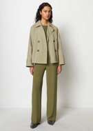 Bild von MARCO POLO SHORT TRENCH - STEAMED SAGE