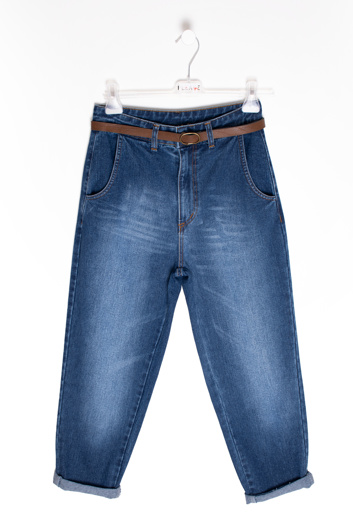 Picture of TENSIONE IN JEANS - T12 135 - BLUE DENIM