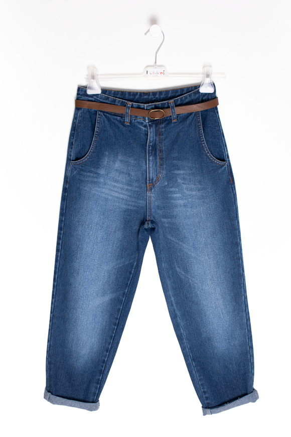Picture of TENSIONE IN JEANS - T12 135 - BLUE DENIM