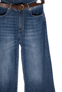 Bild von TENSIONE IN FLATTED JEANS - P39 9CT - BLUE DENIM