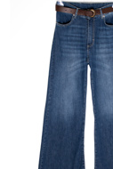 Bild von TENSIONE IN FLATTED JEANS - P39 9CT - BLUE DENIM