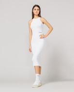 Bild von HINNOMINATE RIBBED DRESS - HMA 309 - WHITE