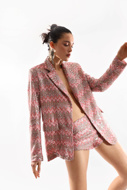 Picture of HAVE ONE BLAZER PAILLETTES - JMA 105 - FUXIA MULTICOLOR